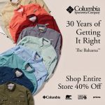 Columbia Sportswear Invitation: May 29th- June 21st, 2026